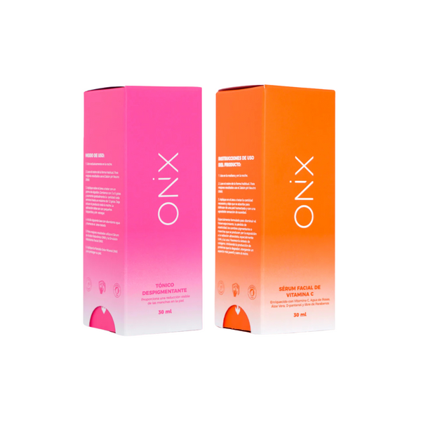 Skincare Pack Onix Despigmentante 30ml + Serum Facial de Vitamina C 30ml