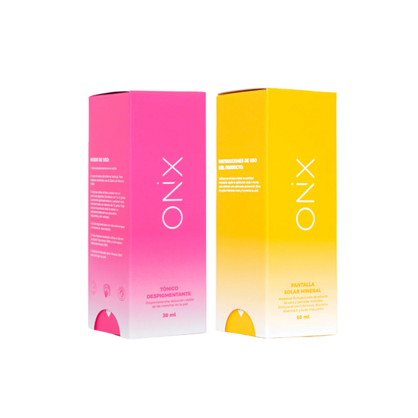 Skincare Pack Onix Despigmentante 30ml + Protector Solar Facial 60ml