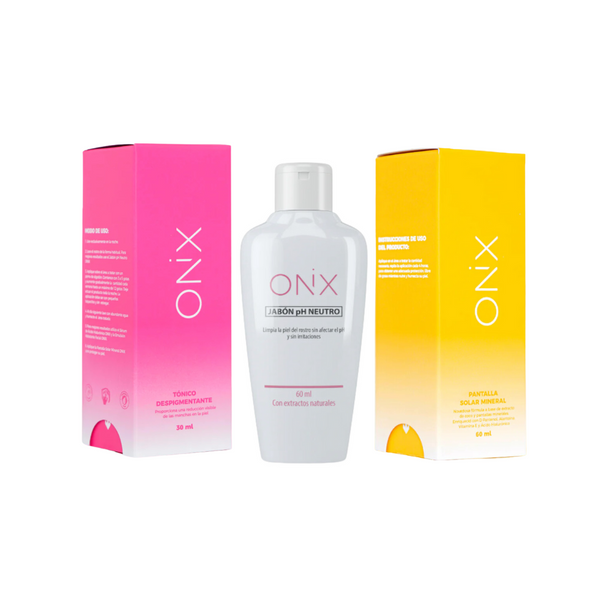 Onix Kit Despigmentante Rutina Facial Aclarante Skincare