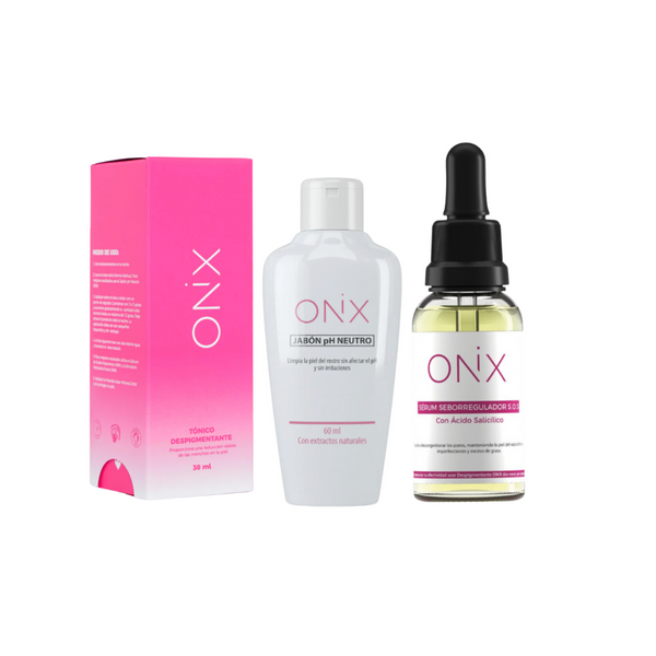 Kit Seborregulador y Despigmentante Onix Skincare Routine