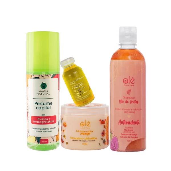 Set Multipack Hair Care - Hidratación Capilar Extra Frutal - Cabellos secos