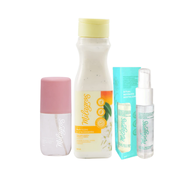 Kit Crespos y Rizos Milagros 22oz